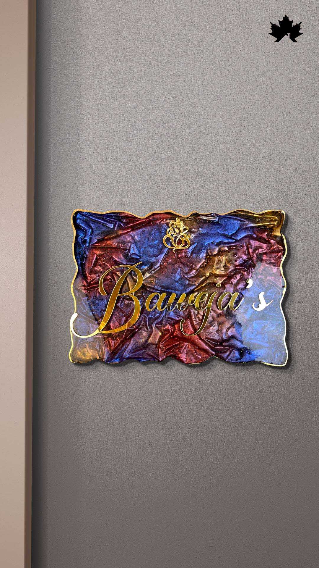 Navkar Mantra Wall Decor