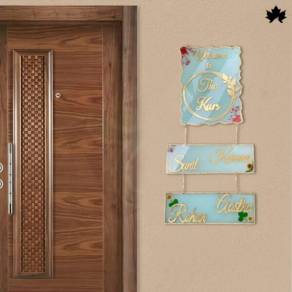 Stellar Cascade - Resin Custom Nameplate | Fankaarlok