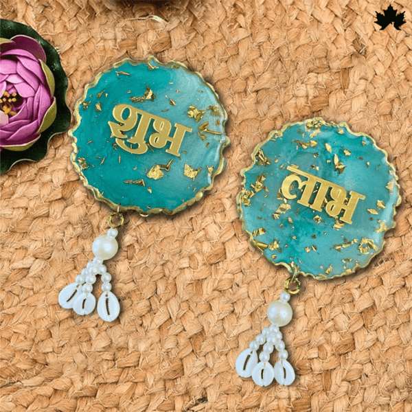Celestial Shubh Labh - Turquoise Harmony Charms