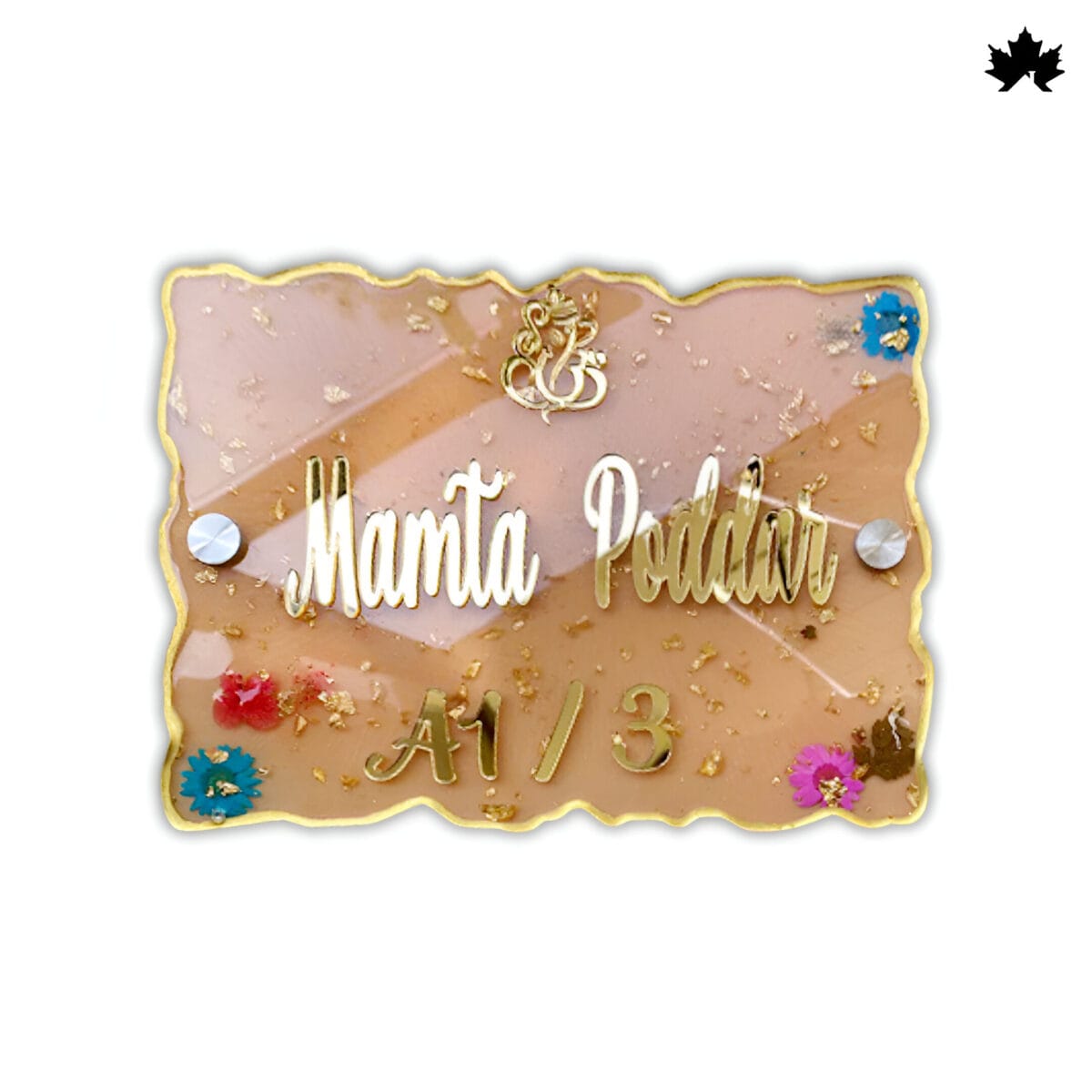 Wooden Nameplate Designs