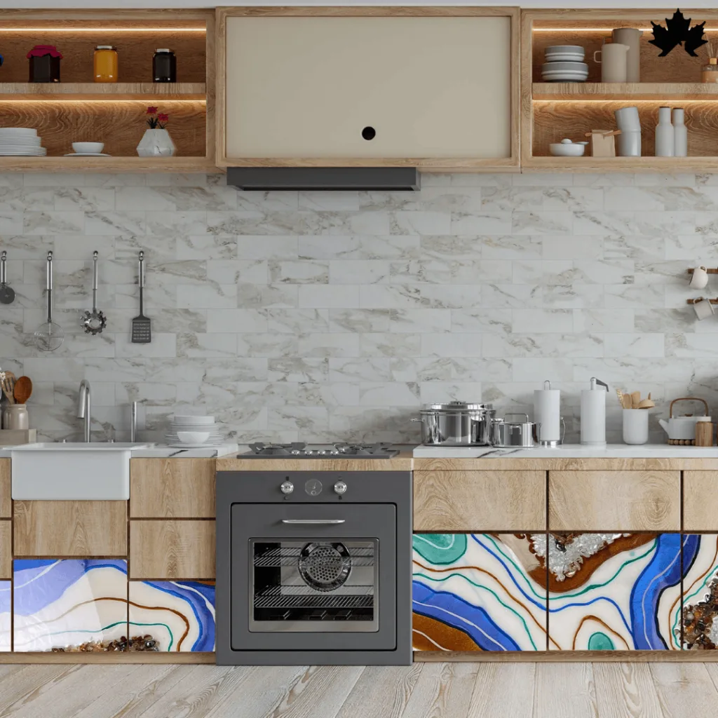 Kitchen with Cabinet