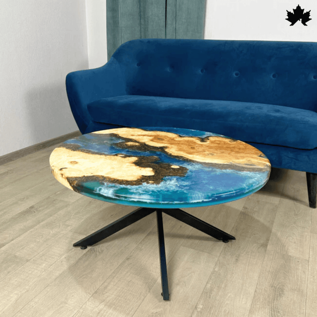Ocean Bliss Resin Coffee Table