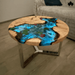 Oceanic Escape Resin Table