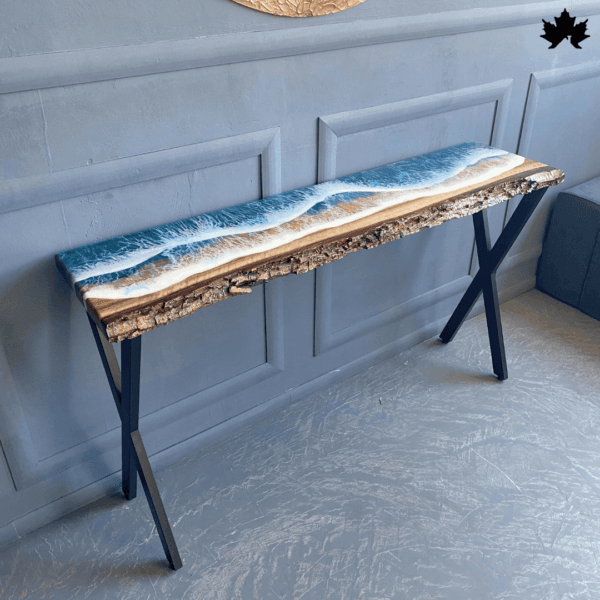 Resin Console Table