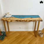 Resin Console Table