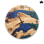 Resin & Wood Wall Clock