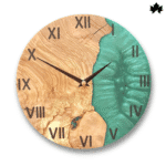 Resin & Wood Wall Clock