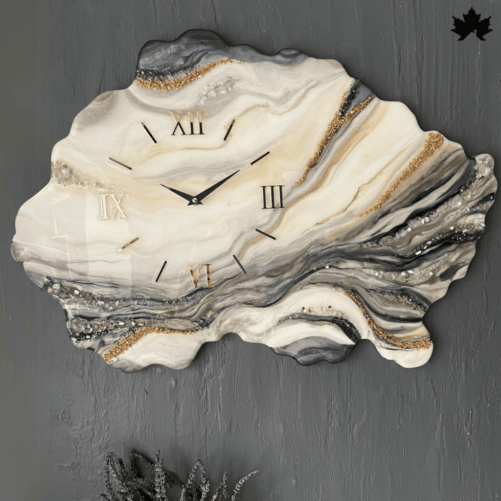 Resin Wall Clock